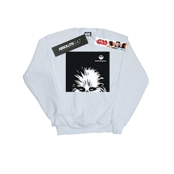 Star Wars Chewbacca Look Sweatshirt för pojkar 7-8 år Vit White 7-8 Years