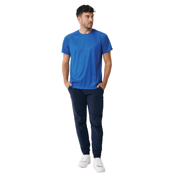 Iqoniq Unisex Vuxen Cooper Joggingbyxor i Återvunnen Bomull XXL Navy XXL