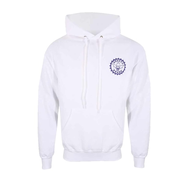 The Simpsons Unisex Vuxen KrustyOs Hoodie XL Vit White XL