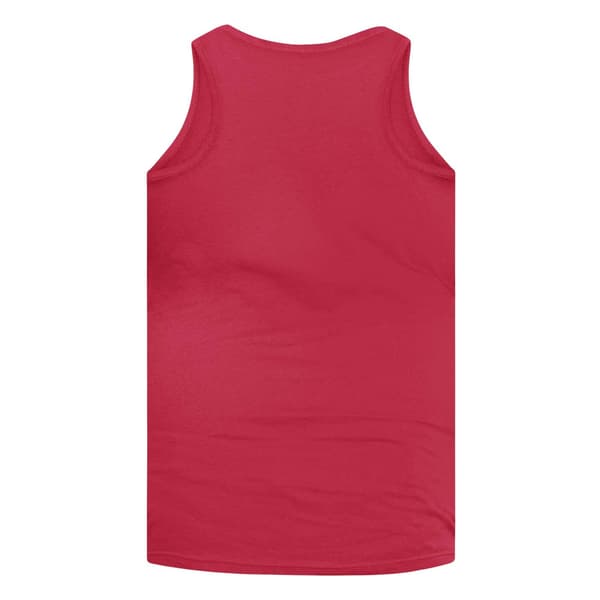 Duke Herr Tanktop Fabio 2 Kingsize 2XL Röd Red 2XL
