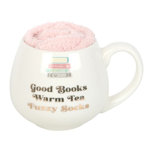 Something Different Good Books Muggset One Size Vit/Rosa White/Pink One Size