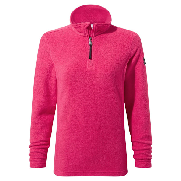 TOG24 Dam/Kvinna Revive Kvart Zip Fleece Topp 12 UK Magenta Magenta Pink 12 UK
