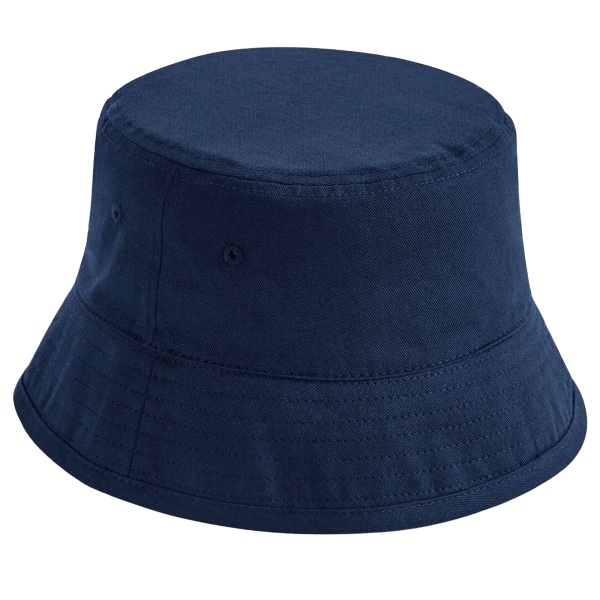 Beechfield Unisex Vuxen Ekologisk Bomull Bucket Hat SM Marinblå Navy Blue S-M