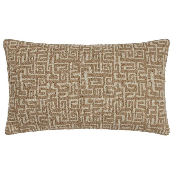 Hoem Thalia Jacquardvävd kuddfodral 30cm x 50cm Toffee/Nougat Toffee/Nougat 30cm x 50cm
