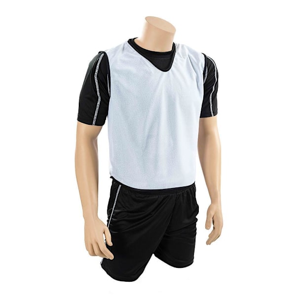 Precision Unisex Vuxen Mesh Träningsväst One Size Vit White One Size