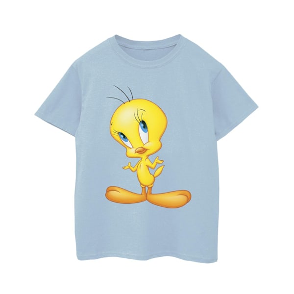 Looney Tunes Pojkar Tweety Stående T-shirt 9-11 År Baby Blue Baby Blue 9-11 Years