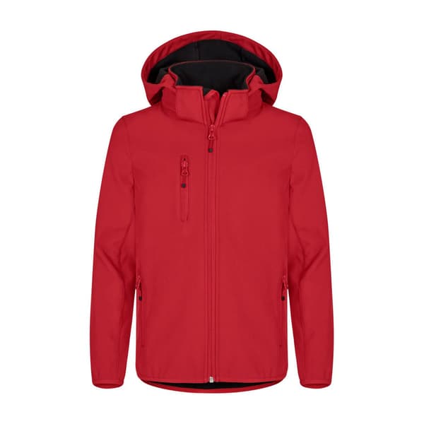 Clique Barn/Kids Klassisk Soft Shell Jacka 9-11 År Röd Red 9-11 Years