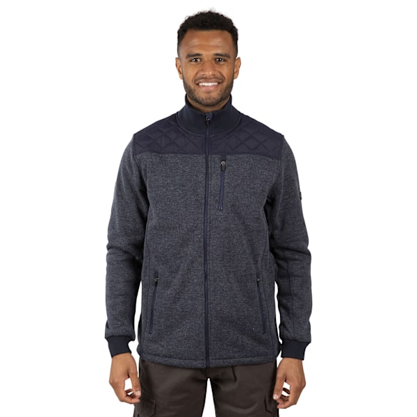 Trespass Farlowton Fleecejacka S Marin/Grå Melange Navy/Grey Melange S