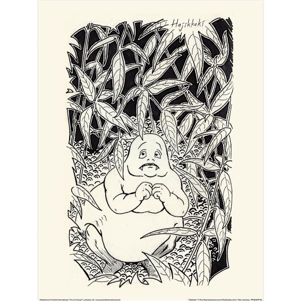 Piya Wannachaiwong Hajikkaki Print 30cm x 40cm Vit/Svart White/Black 30cm x 40cm