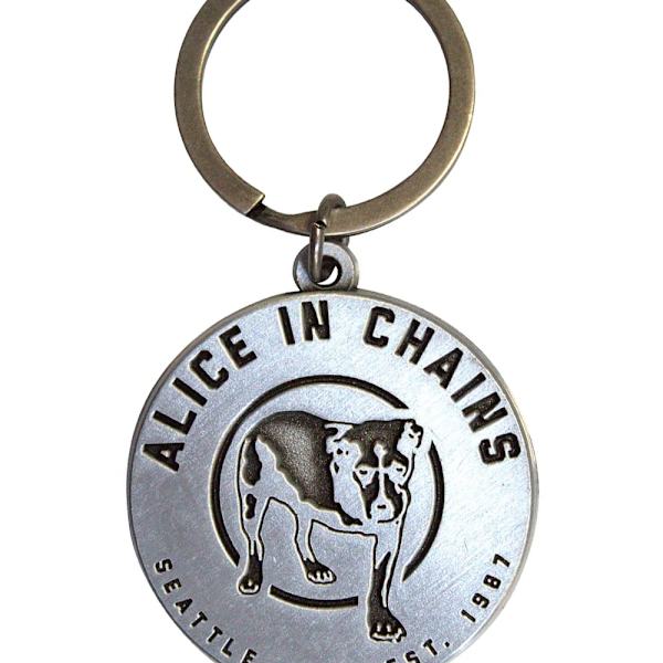 Alice In Chains Trebent Hund Nyckelring One Size Silver Silver One Size