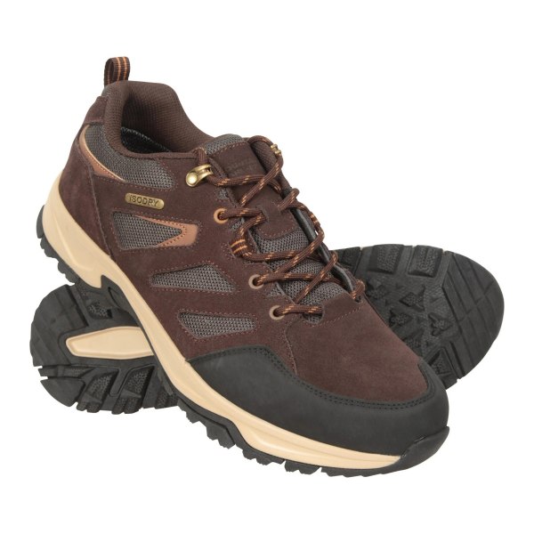 Mountain Warehouse Mens Thunder Suede Vattentäta Vandringsskor Brown 11 UK