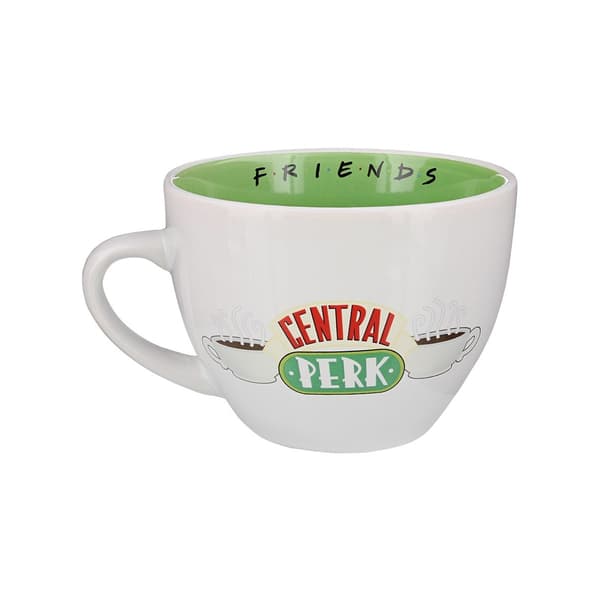 Friends Central Perk Mugg One Size Vit/Grön/Röd White/Green/Red One Size