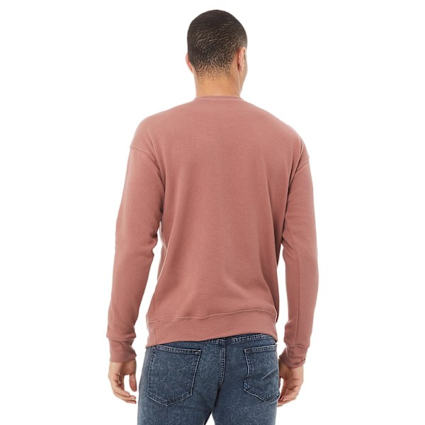 Bella + Canvas Unisex Drop Shoulder Sweatshirt L Mauve Mauve L