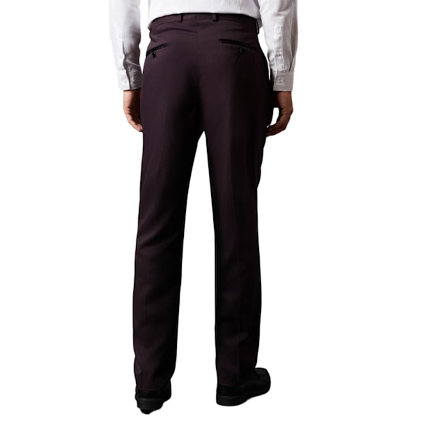 Burton Herr Tuxedo Byxor 30R Burgunder Burgundy 30R