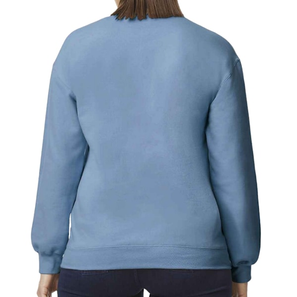 Gildan Unisex Adult Softstyle Fleece Midweight Sweatshirt 4XL S Stone Blue 4XL