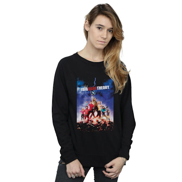 The Big Bang Theory Damkläder/Damkaraktär Affisch Sweatshirt X Black XXL