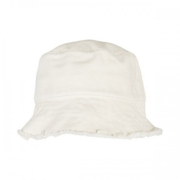 Yupoong Flexfit Alpha Open Edge Bucket Hat One Size Off White Off White One Size