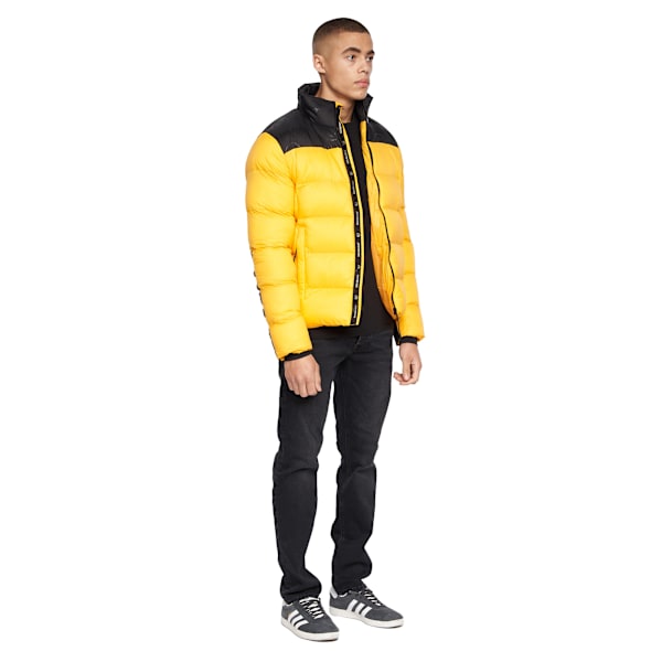 Duck and Cover Herr Synflax Pufferjacka XL Gul Yellow XL