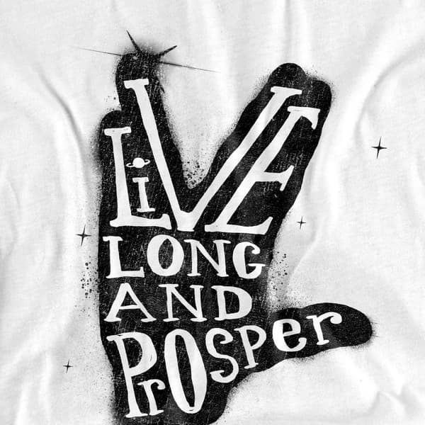 Star Trek Beyond Herr Prosper Hand T-shirt M Vit White M