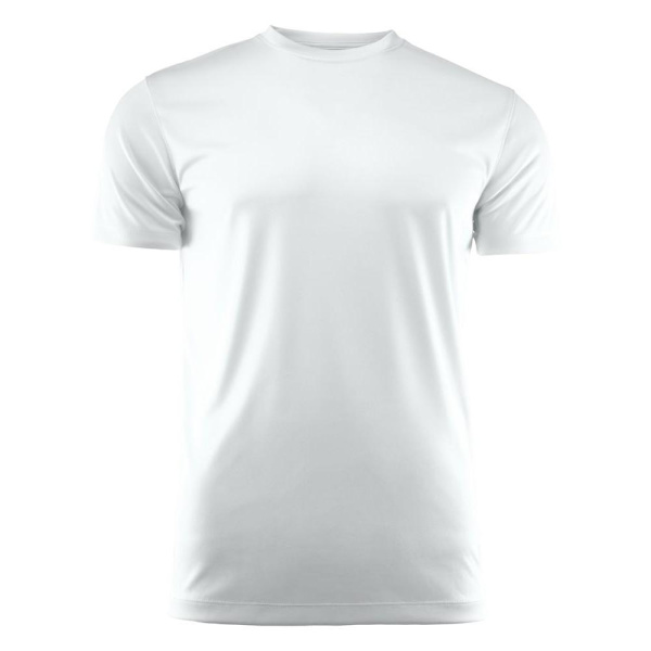 Printer RED Herr Run Active T-Shirt S Vit White S