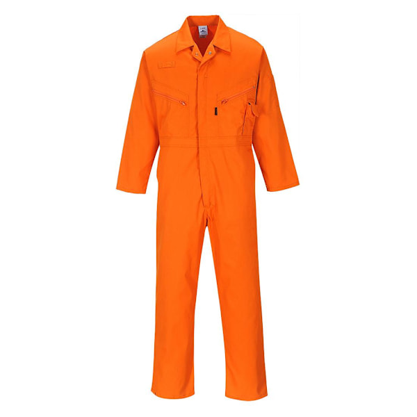 Portwest Unisex Adult Liverpool Overalls XL Orange Orange XL