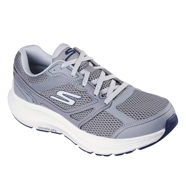 Skechers Herr Go Run Consistent 2.0 Mapleton Lädersneakers 1 Grey 10 UK