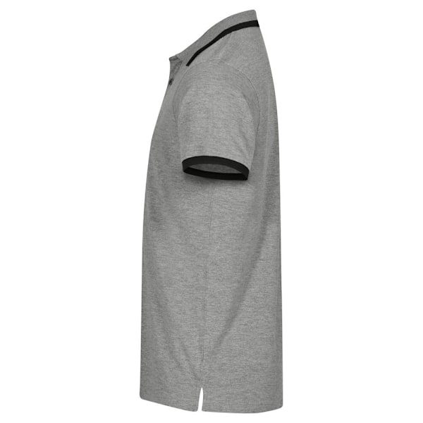 Clique Austin Pikétröja för män L Gråmelerad Grey Melange L