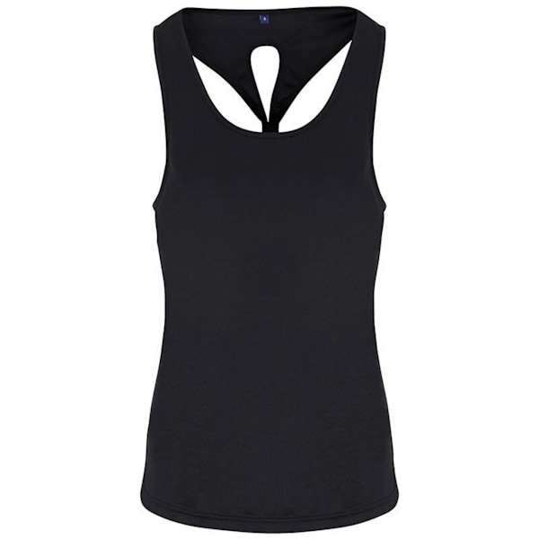 TriDri Dam/Kvinnors Yoga Knot Väst S Svart Black S