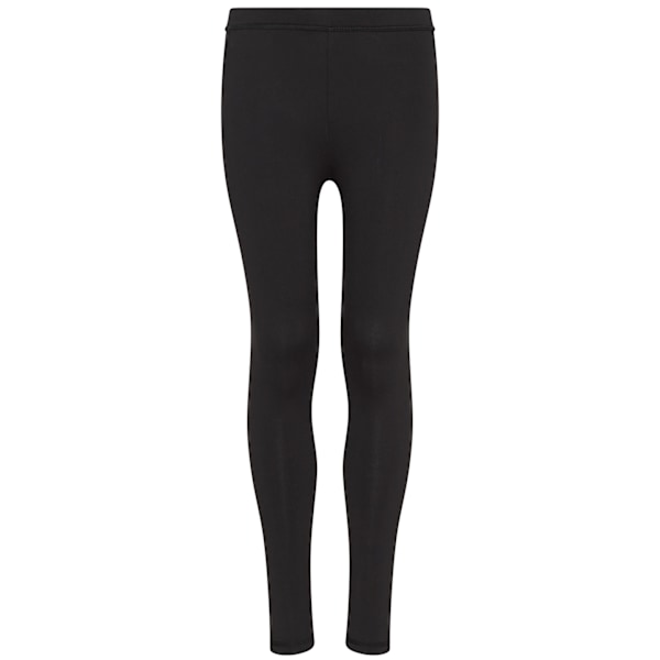 AWDis Cool Barn/Barn Leggings 12-13 År Jet Black Jet Black 12-13 Years