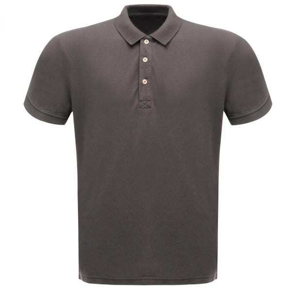 Regatta Professional Mens Classic 65/35 Kortärmad Poloskjorta Seal Grey M