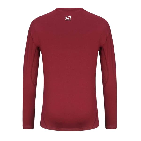 Sondico Core långärmad underställströja för herrar L vinröd Burgundy L