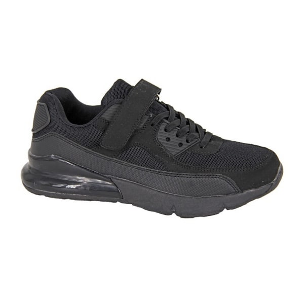 Rdek barns/barns Eagle Plain Trainers 4 UK Svart Black 4 UK