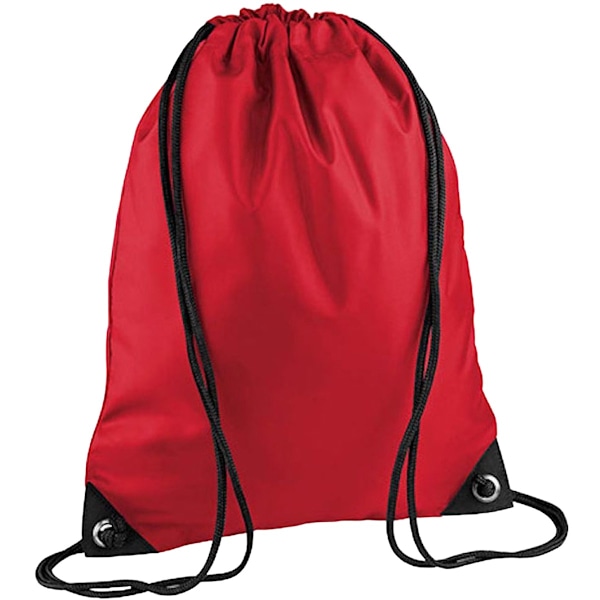 Bagbase Premium Gymsac Vattentät Väska (11 Liter) One Size Classic Red One Size