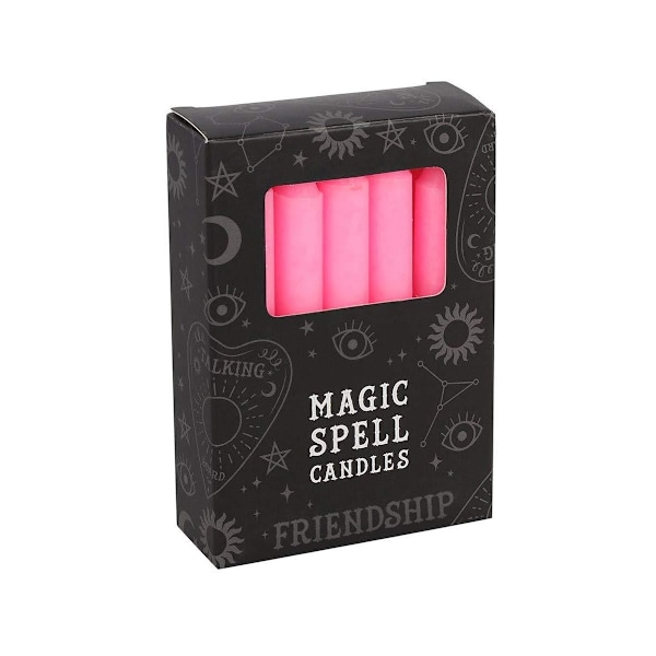 Something Different Magiska Stavar Ljus (Förpackning Om 12) En Storlek Rosa Pink One Size