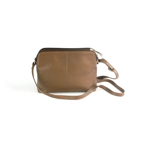 Eastern Counties Leather Terri Läderhandväska One Size Toffee Toffee One Size