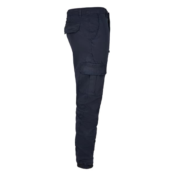Urban Classics Herr Enfärgade Cargobyxor S Marinblå Navy S