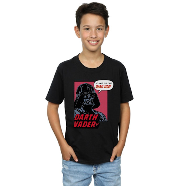 Star Wars Boys Come to The Dark Side T-Shirt 9-11 år Svart Black 9-11 Years