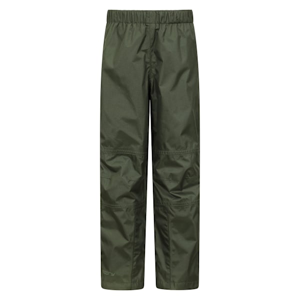 Mountain Warehouse Barn/Barn Spray II Vattentäta Överbyxor Khaki Green 5-6 Years