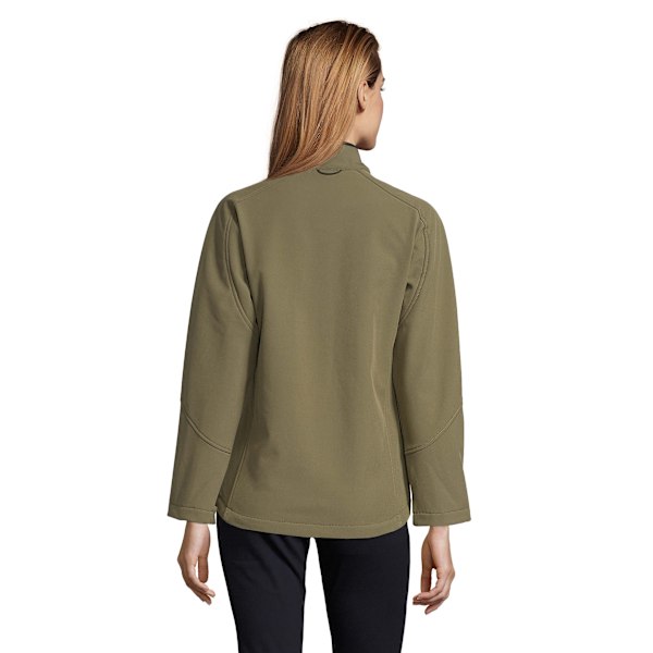 SOLS Dam/Dam Roxy Soft Shell Jacka (Andningsbar, Vindtät Och Vattenavvisande) Dark Green L