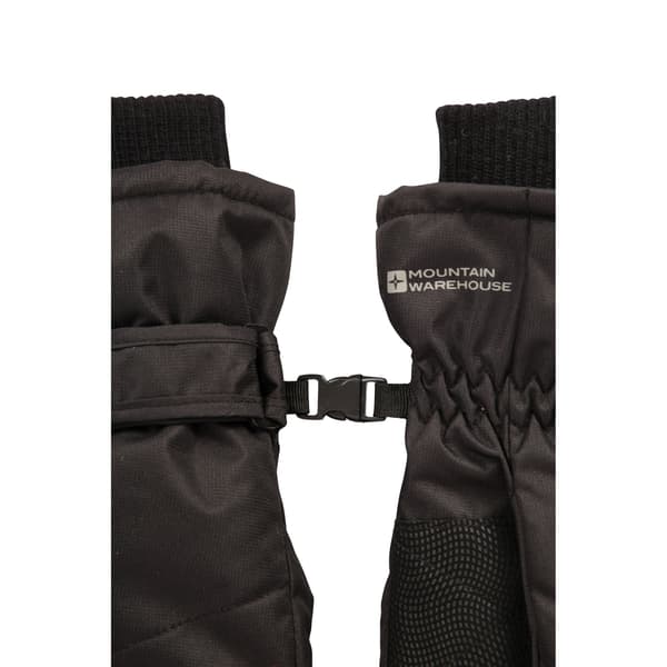 Mountain Warehouse Vattentäta Skidhandskar för Kvinnor/Dam Isotherm Black L