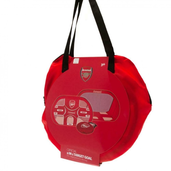 Arsenal FC Target Pop Up Fotbollsmål One Size Röd Red One Size