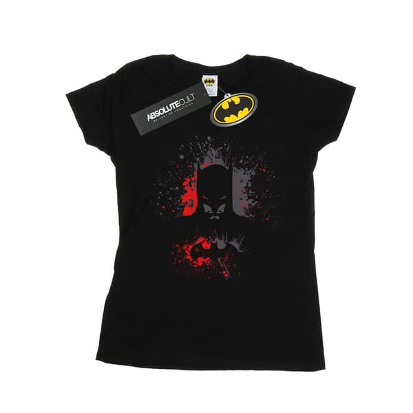 DC Comics Dam Batman Splash T-shirt i bomull M Svart Black M