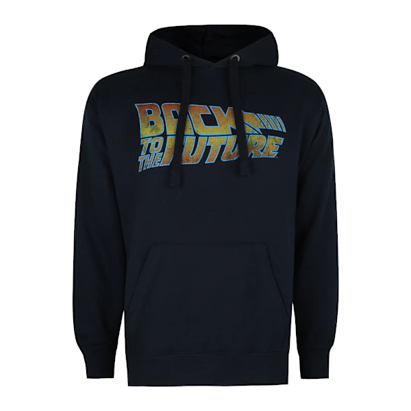 Back To The Future Herr Hoodie M Navy Navy M