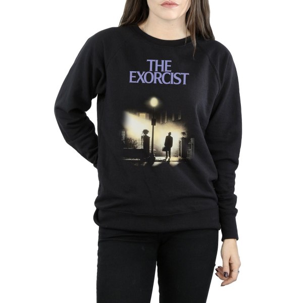 The Exorcist Damkläder/Dam Classic Poster Sweatshirt M Svart Black M