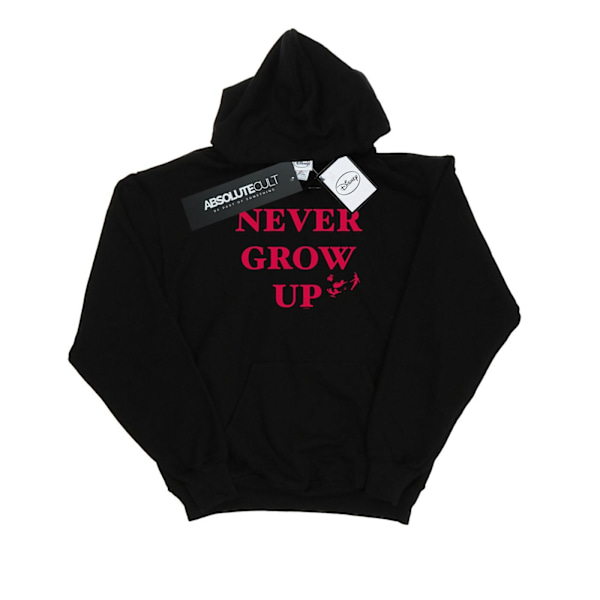 Disney Herr Peter Pan Never Grow Up Hoodie 5XL Svart Black 5XL
