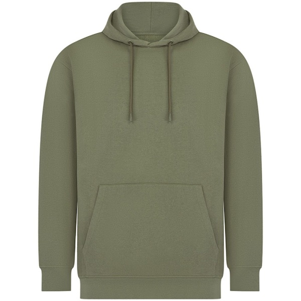SF Unisex Vuxen Hållbar Fashion Hoodie XXL Khaki Grön Khaki Green XXL