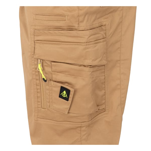 Dunlop Herrbyxor i bomullsblandning, cargobyxor L Beige Beige L