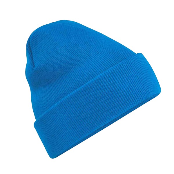 Beechfield Unisex Vuxen Original Cuffed Beanie One Size Sapphi Sapphire Blue One Size