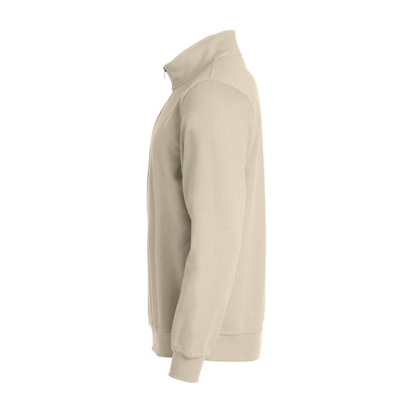 Clique Unisex Vuxen Basic Halv Zip Sweatshirt M Ljus Khaki Light Khaki M