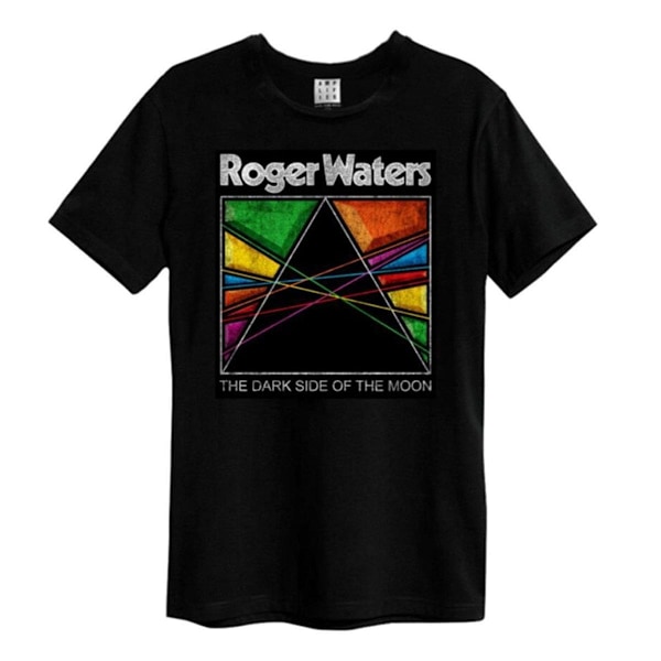 Amplified Unisex Adult Dark Side Of The Moon Roger Waters T-Shirt Charcoal XL